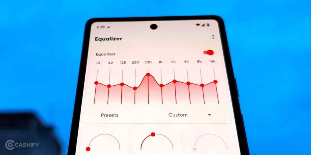 Adjust EQ Settings to improve audio