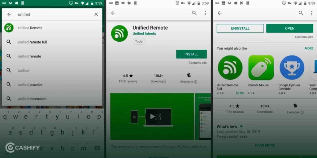 Smartphone as a Wireless Mouse
