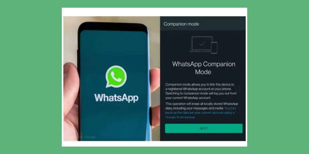 WhatsApp Companion mode