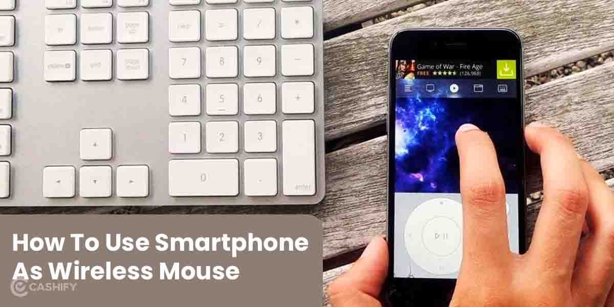 How To Use Smartphone As Wireless Mouse For Your Laptop?
