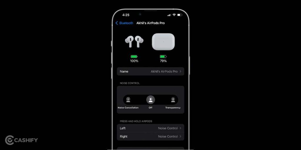 Enable Active noise Cancellation using iOS device