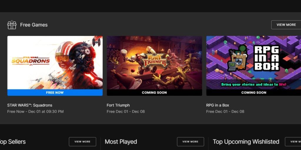 Epic Games Free Game Of The Day & Upcoming Games
