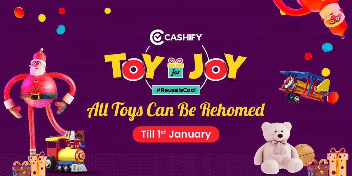 Cashify Toy For A Joy: Making Christmas 2022 Extra Special!