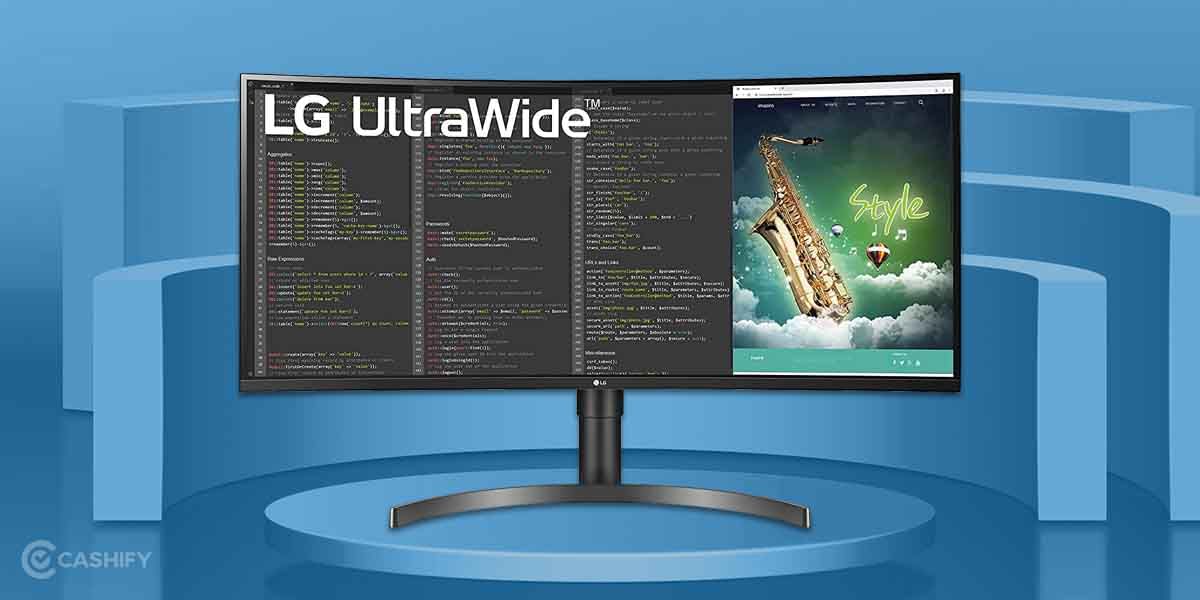 LG 35 inches Curved Monitor