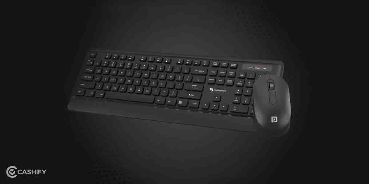 Portronics Wireless Keyboard Mouse
