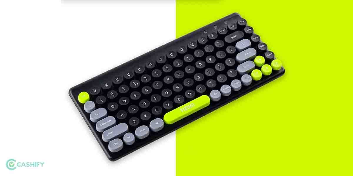 Tizum Wireless Retro KeyBoard mouse combo