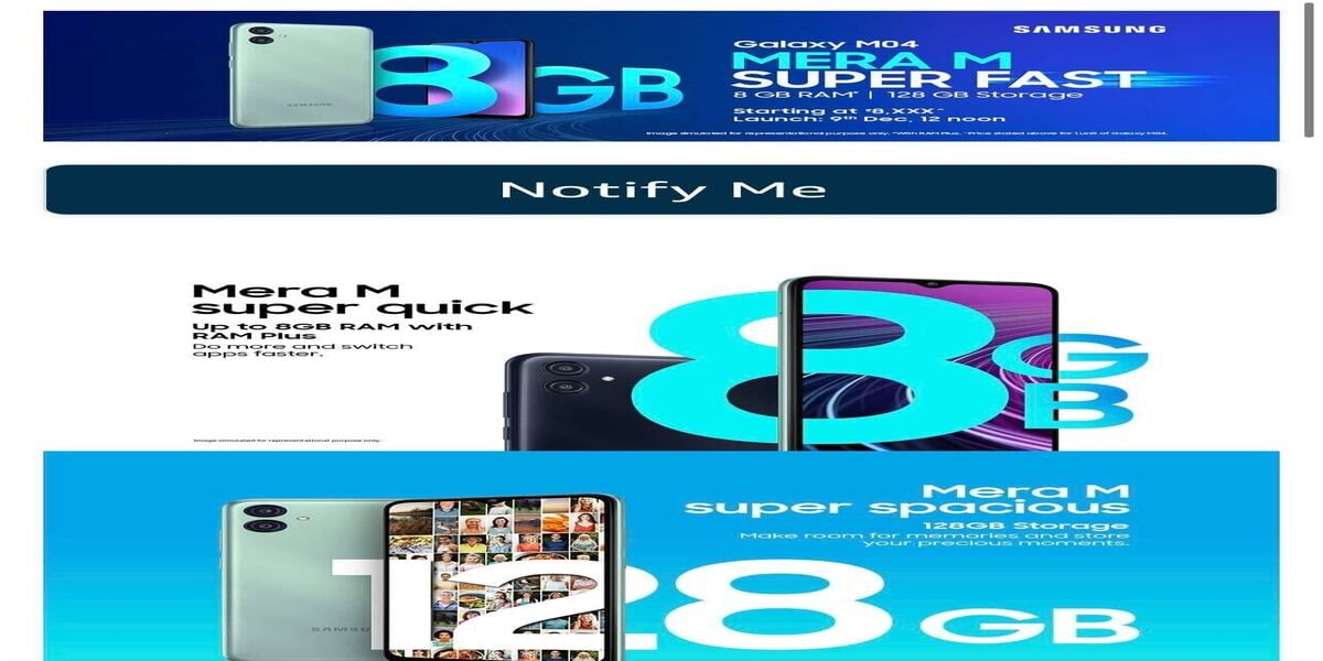 Samsung Galaxy M04