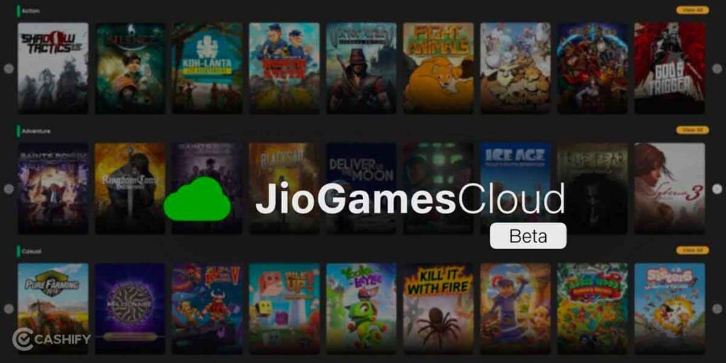JioGamesCloud screenshot
