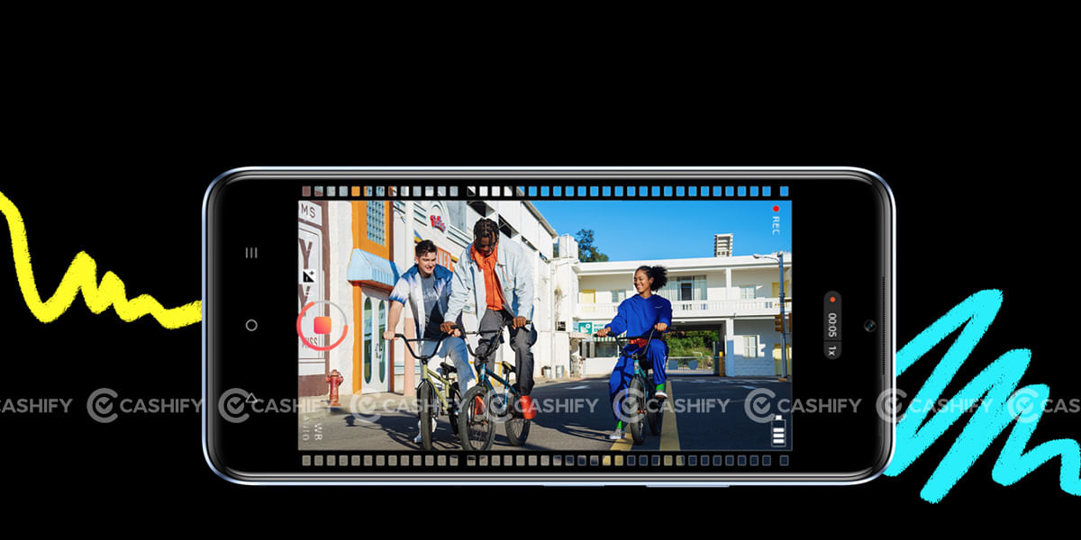 Infinix Hot 20 5G video recording