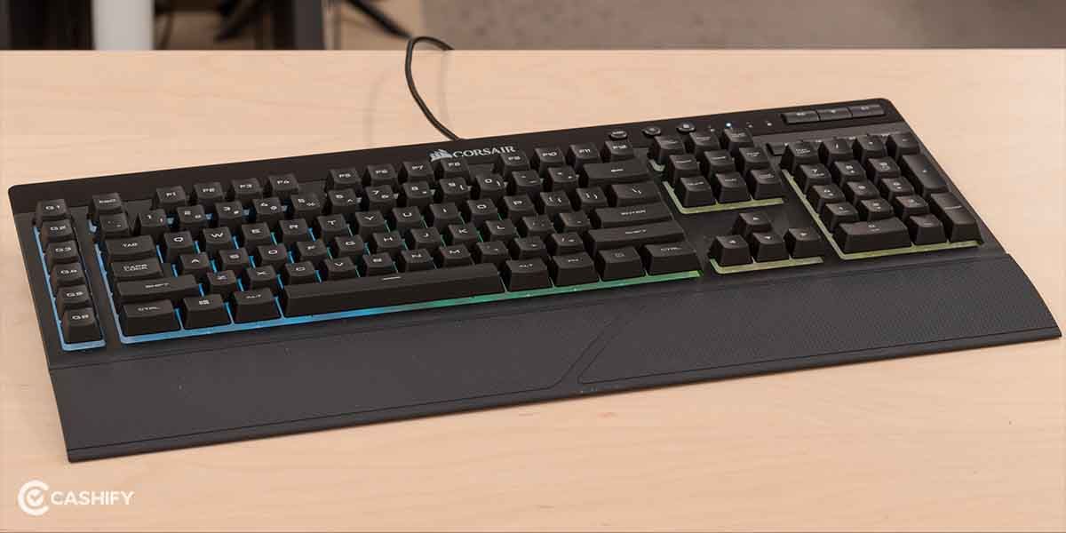 Corsair K55 RGB keyboard