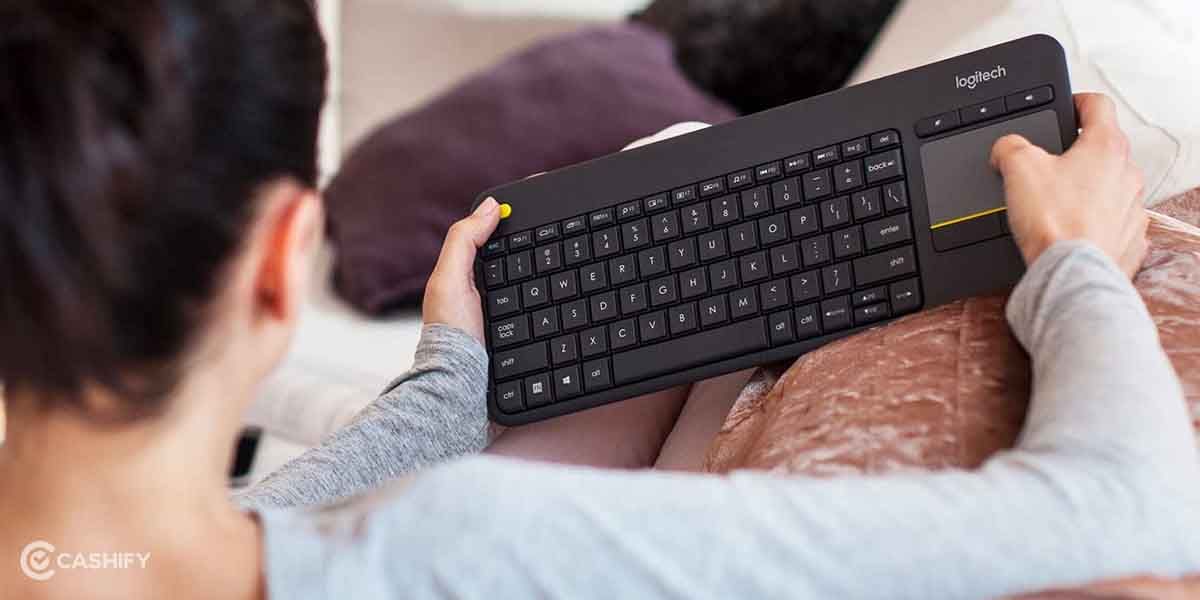 Logitech K400 Plus keyboard
