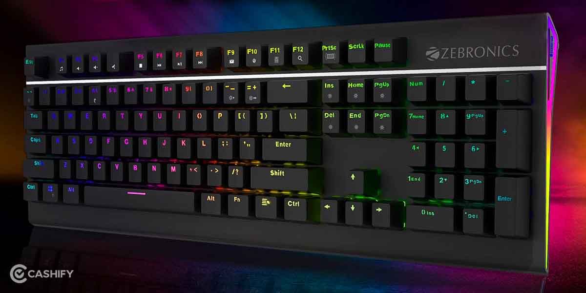 Zebronics Zeb Max keyboard