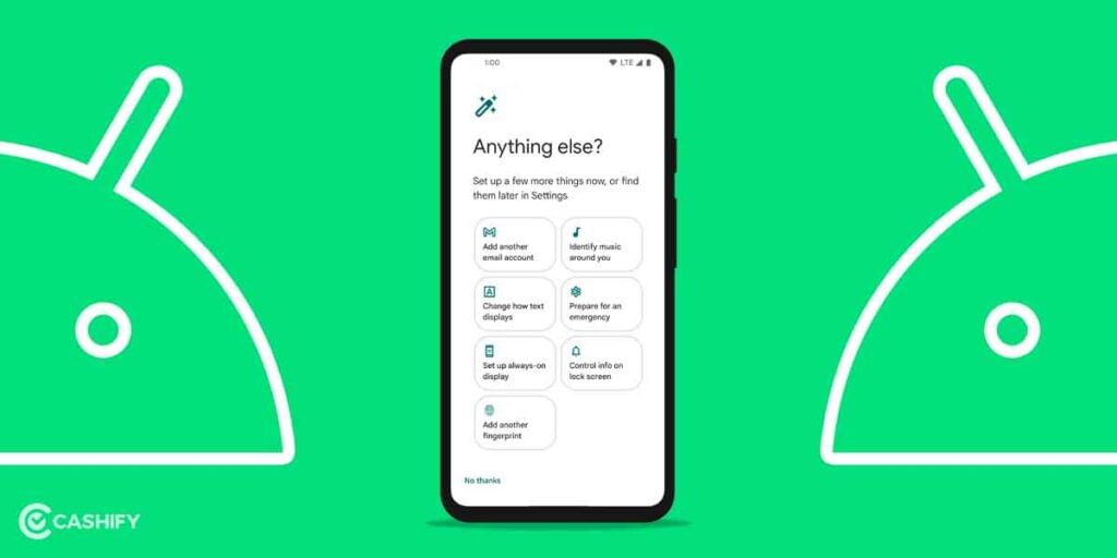 set up my phone with Ok Google