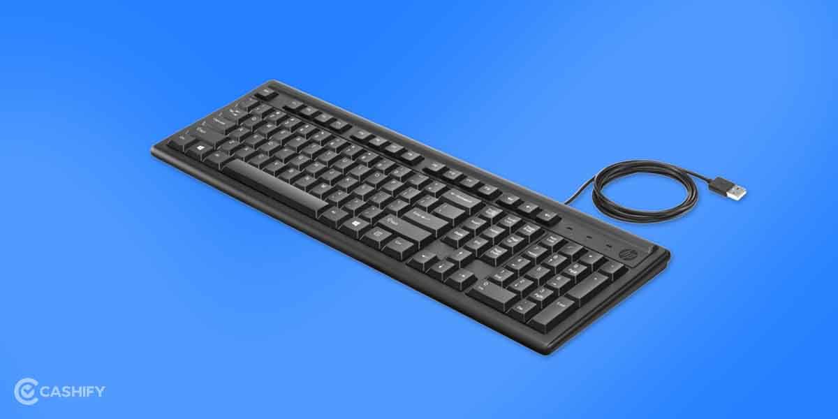 HP 100 keyboard