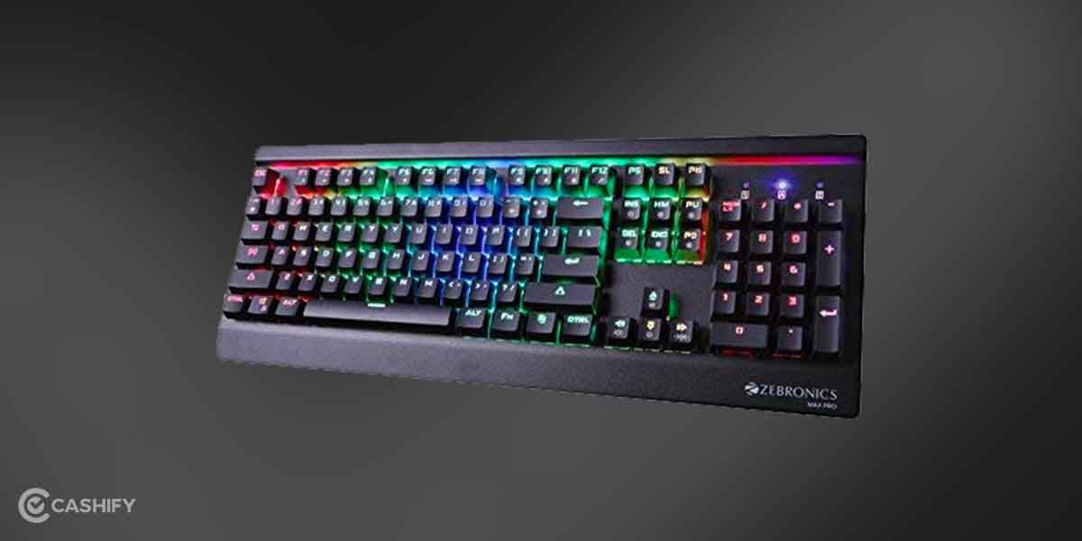 Zebronics Max Pro keyboard