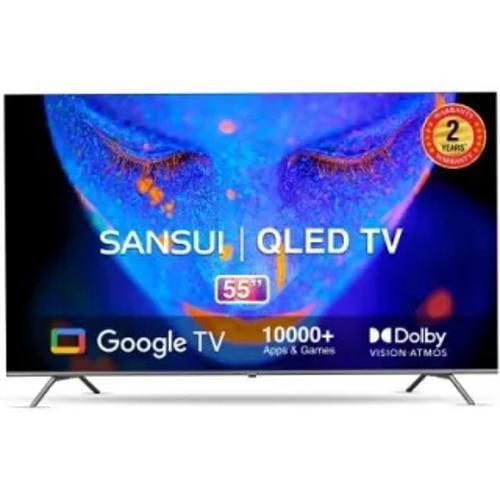 Sansui JSW55GSQLED 55 inch (139 cm) QLED 4K Front