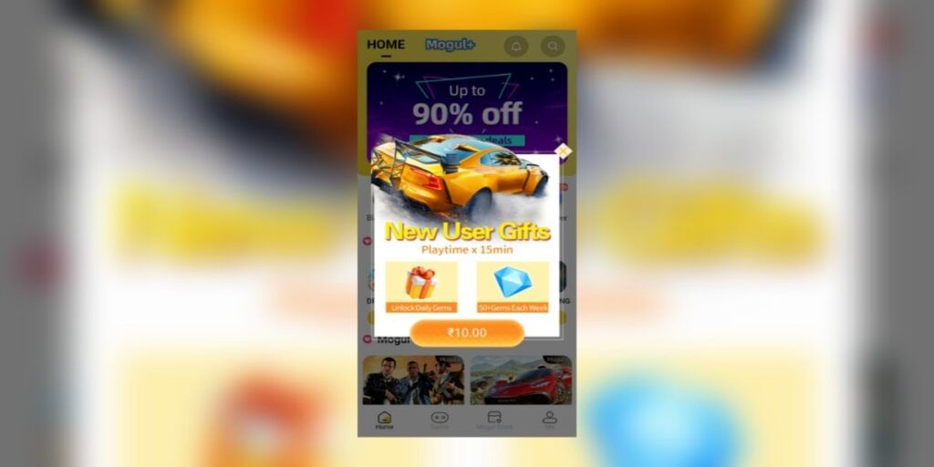 New User Gifts On Mogul