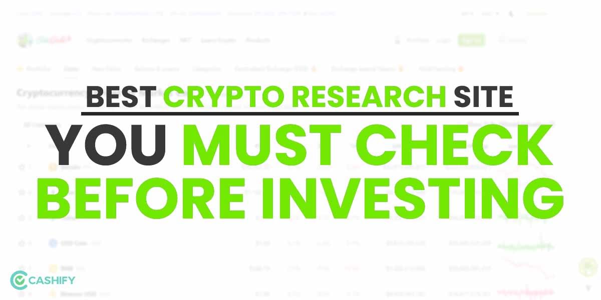 Best Crypto Research Site You Must Check Before Investing