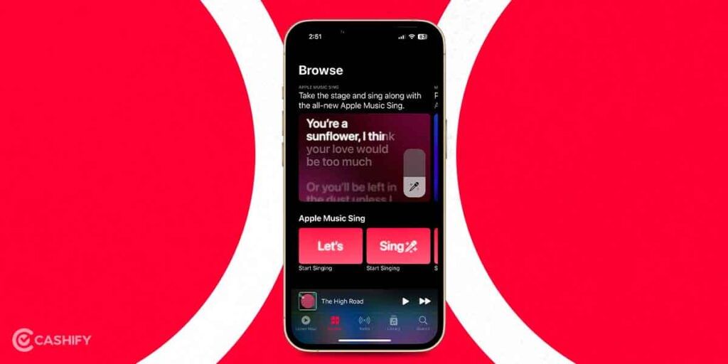 Apple Music Sing: Step - 2