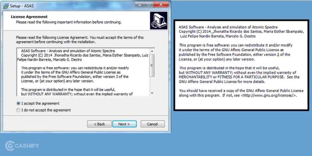 Components of EULA