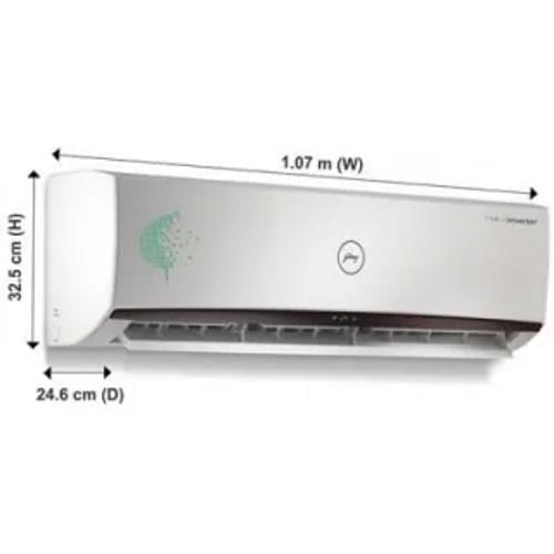 Godrej Gsc 18 Ee 5 Gwqg 15 Ton 5 Star Inverter Split Ac Front Display