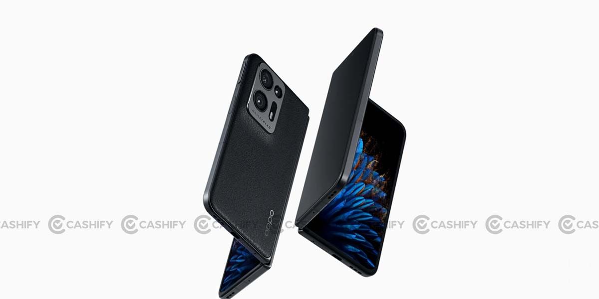 OPPO Find N2 black colour Design