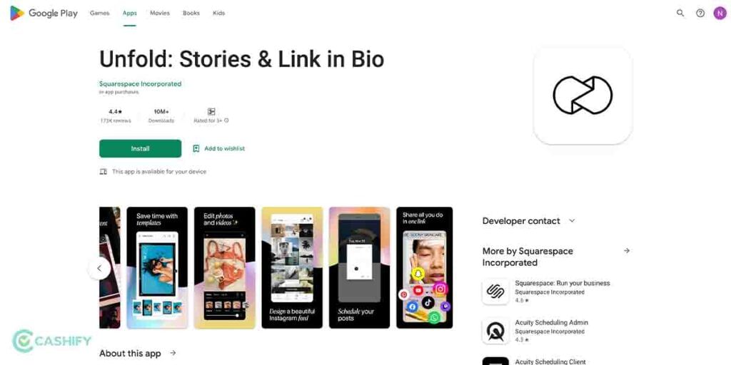 unfold Best Instagram Apps For Stories