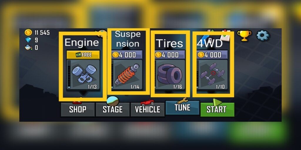 Hill Climb Racing Upgrade Hacks And Tips