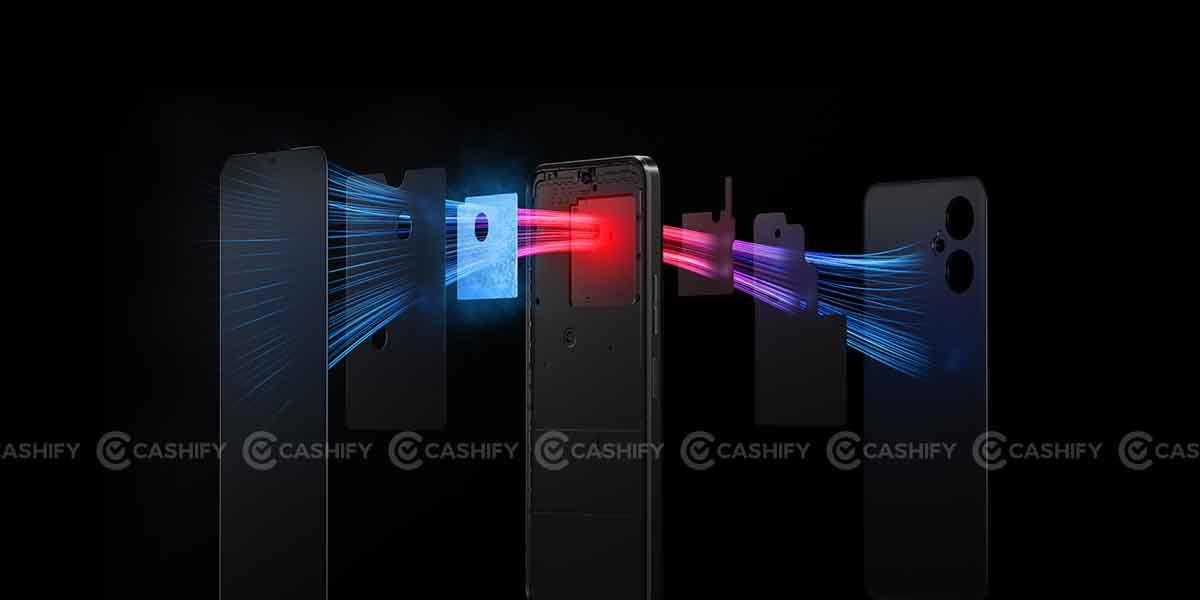 Tecno Pova 4 cooling