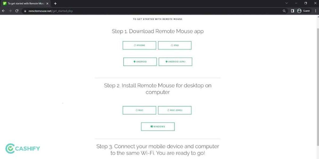Download Remote Mouse Utility App