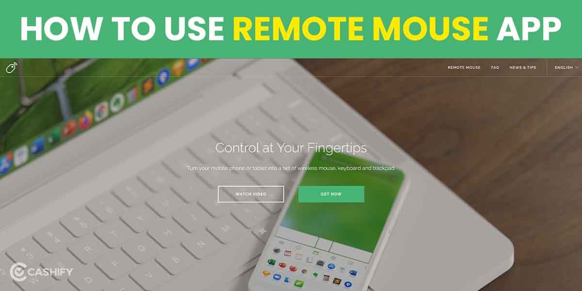How To Use Remote Mouse App With Windows/Mac Computer