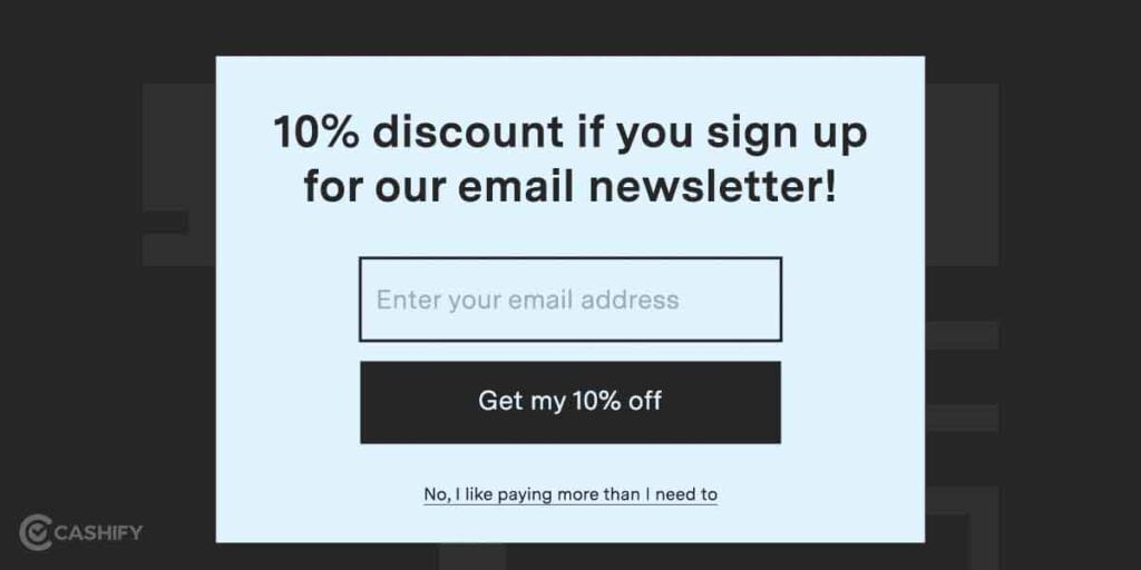 dark pattern newsletter