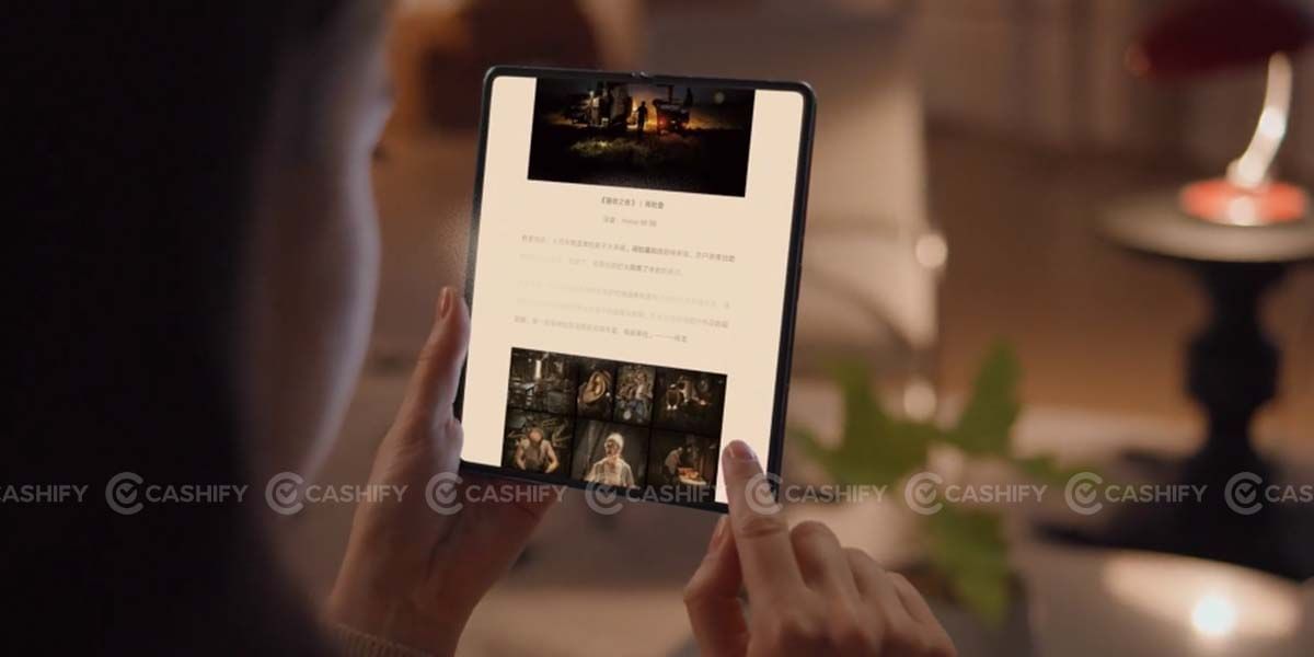Honor Magic Vs Inner Display