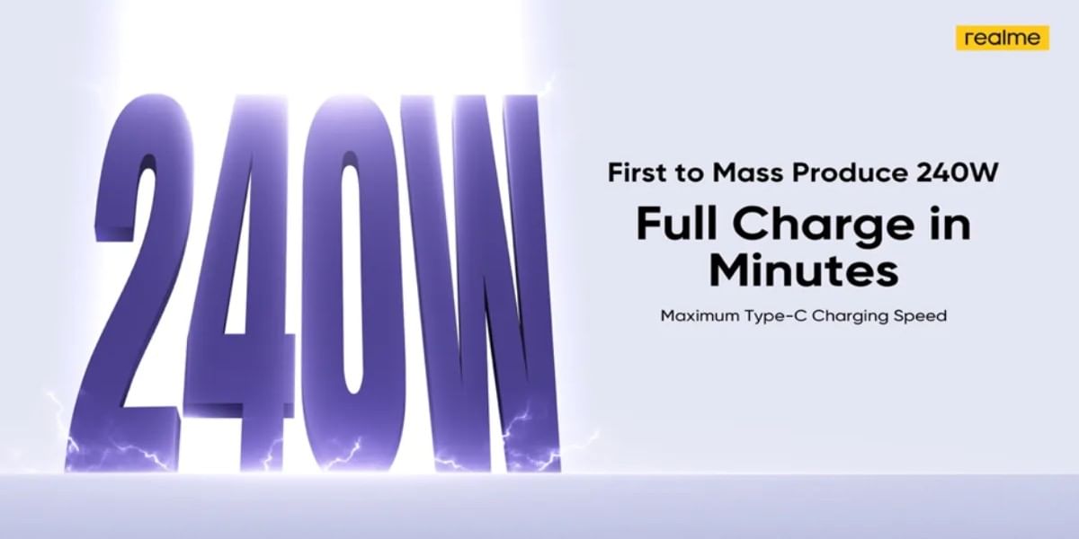 realme gt neo 5 fast charging technology