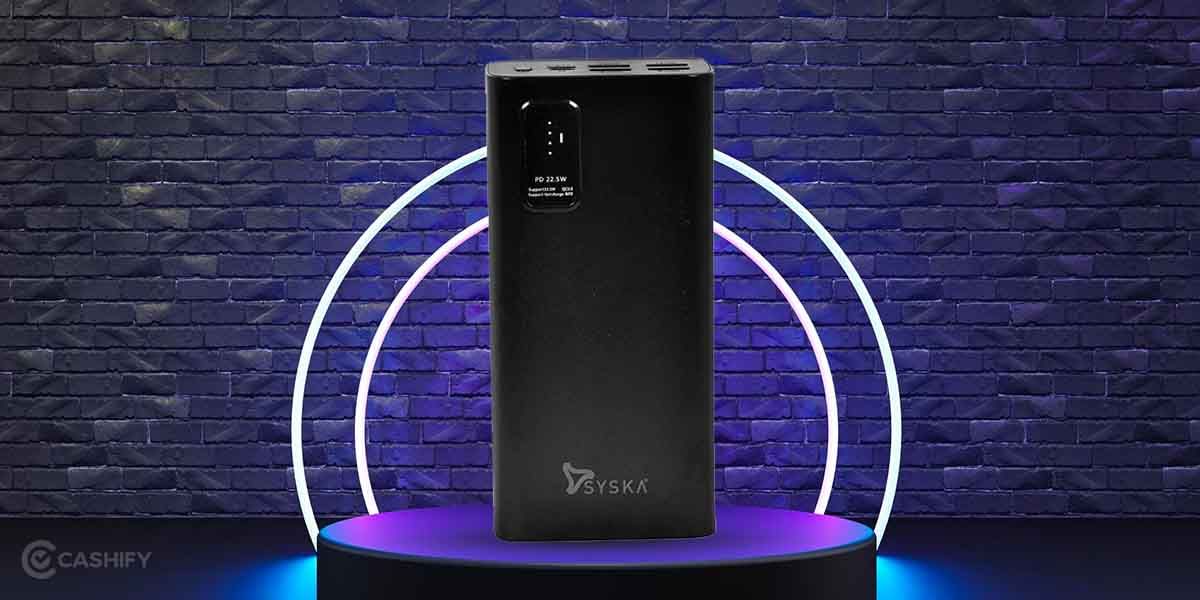 Syska 30000mAh power bank