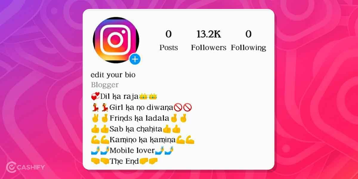 Stylish Bio For boys