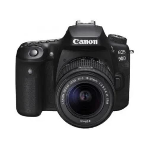 Canon Eos 90D Ef S 18 55Mm F 35 F 56 Is Stm Kit Lens Digital Slr Front Display