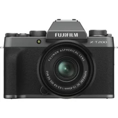 Fujifilm X T200 Xc 15 45Mm F 35 F 56 Ois Pz Kit Lens Mirrorless Front