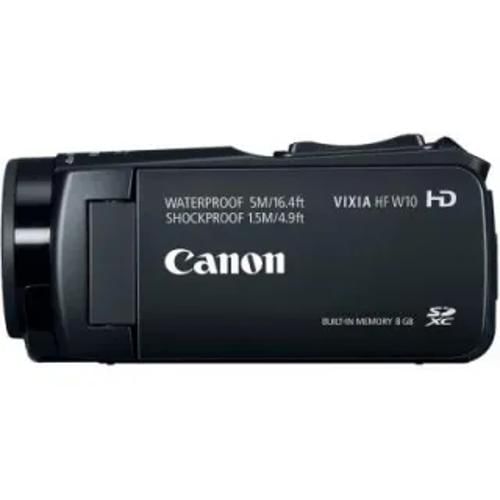 Canon Vixia Hf W10 Camcorder Front Display