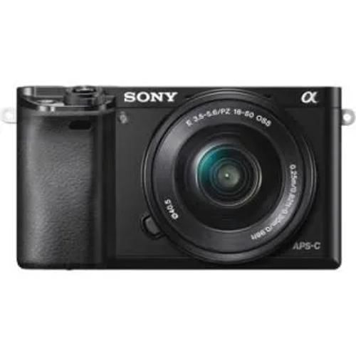 Sony Alpha Ilce 6000L Selp1650 Mirrorless Front