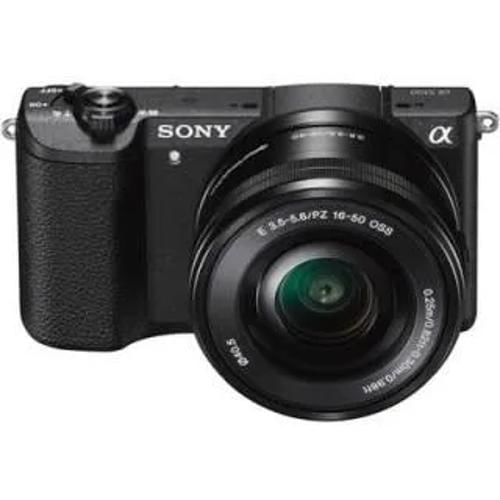 Sony Alpha Ilce 5100L Selp1650 Mirrorless Front Display