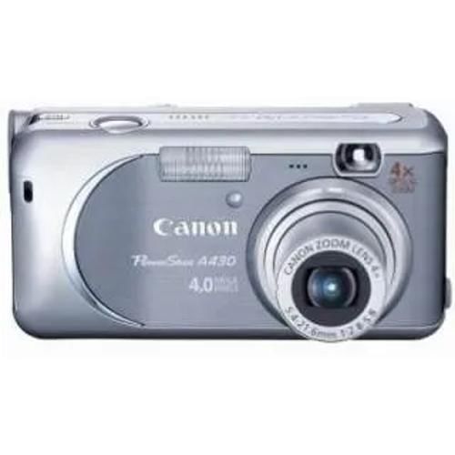 Canon Powershot A430 Point And Shoot Front