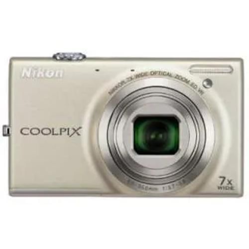 Nikon Coolpix S6100 Point And Shoot Front