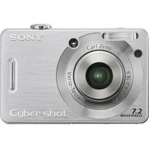 Sony Cybershot Dsc W55 Point And Shoot Front