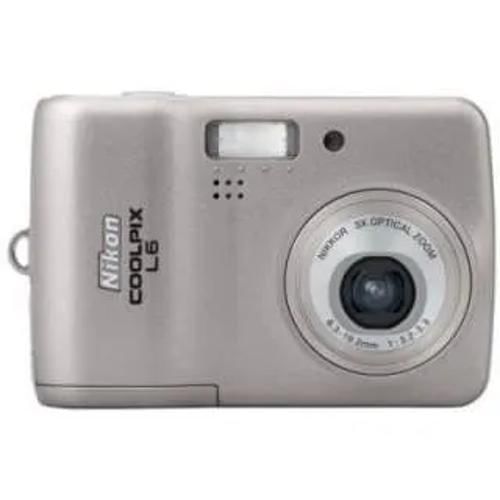Nikon Coolpix L6 Point And Shoot Front