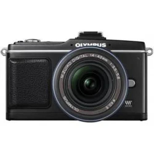 Olympus Pen E P2 14 42Mm F 35 F 56 Kit Lens Mirrorless Front