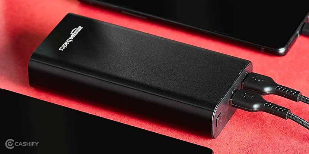 Amazon Basics Power Bank 20000mAh- best electronic gadgets in Amazon Great Indian festival