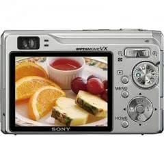 Sony Cybershot Dsc W90 Point And Shoot Front Display