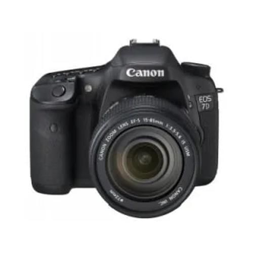 Canon Eos 7D Ef S 15 85 Mm F 35 F 56 Is Usm Kit Lens Digital Slr Front