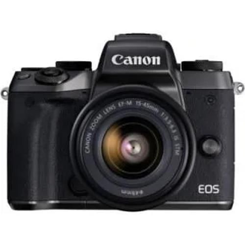 Canon Eos M5 Ef M 15 45Mm F 35 F 63 Is Stm Kit Lens Mirrorless Front